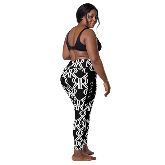 RENRAE Crossover leggings with pockets